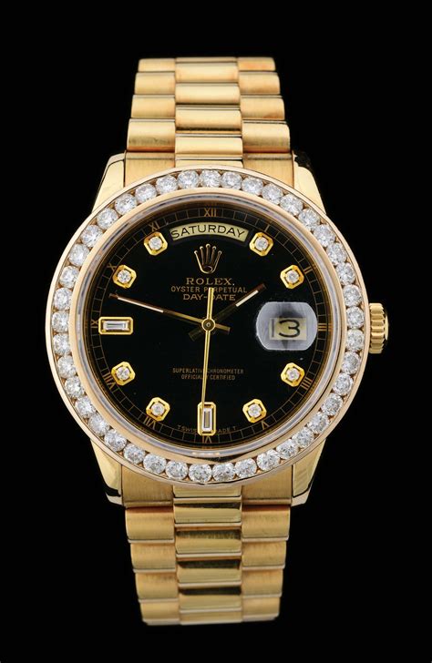 rolex prices gold diamond|rolex diamond bezel price.